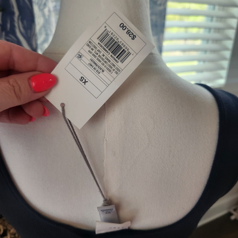 NWT A New Day Black Midi Dress - Picture 6 of 7